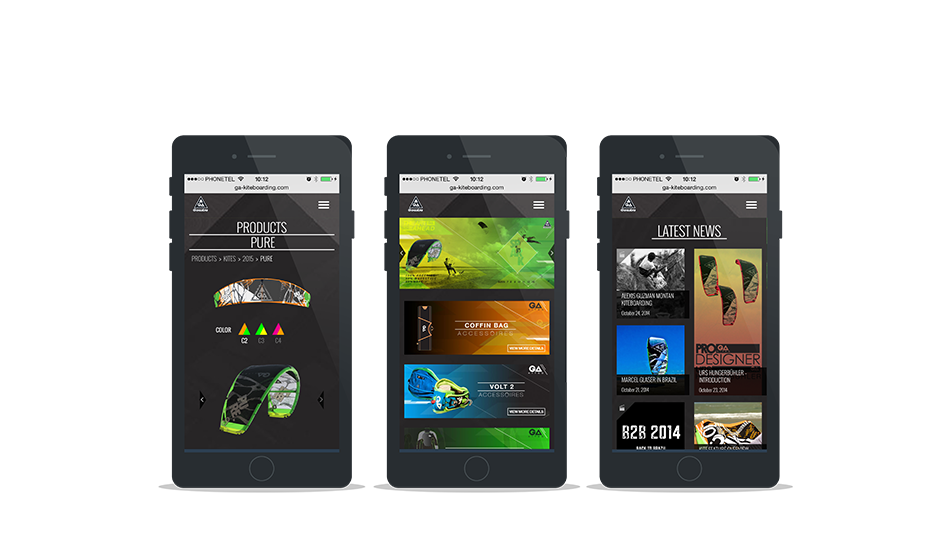 Desarrollo. Gaastra Kites.