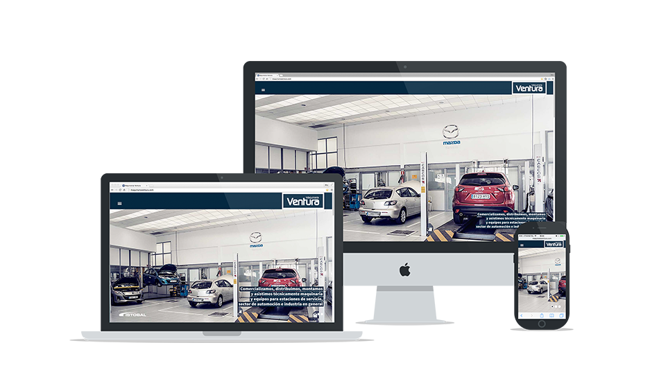 Desarrollo. Maquinarias Ventura.