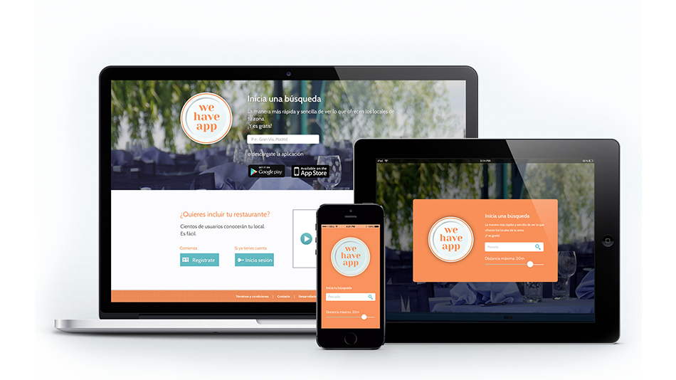 Diseño. We Have App.